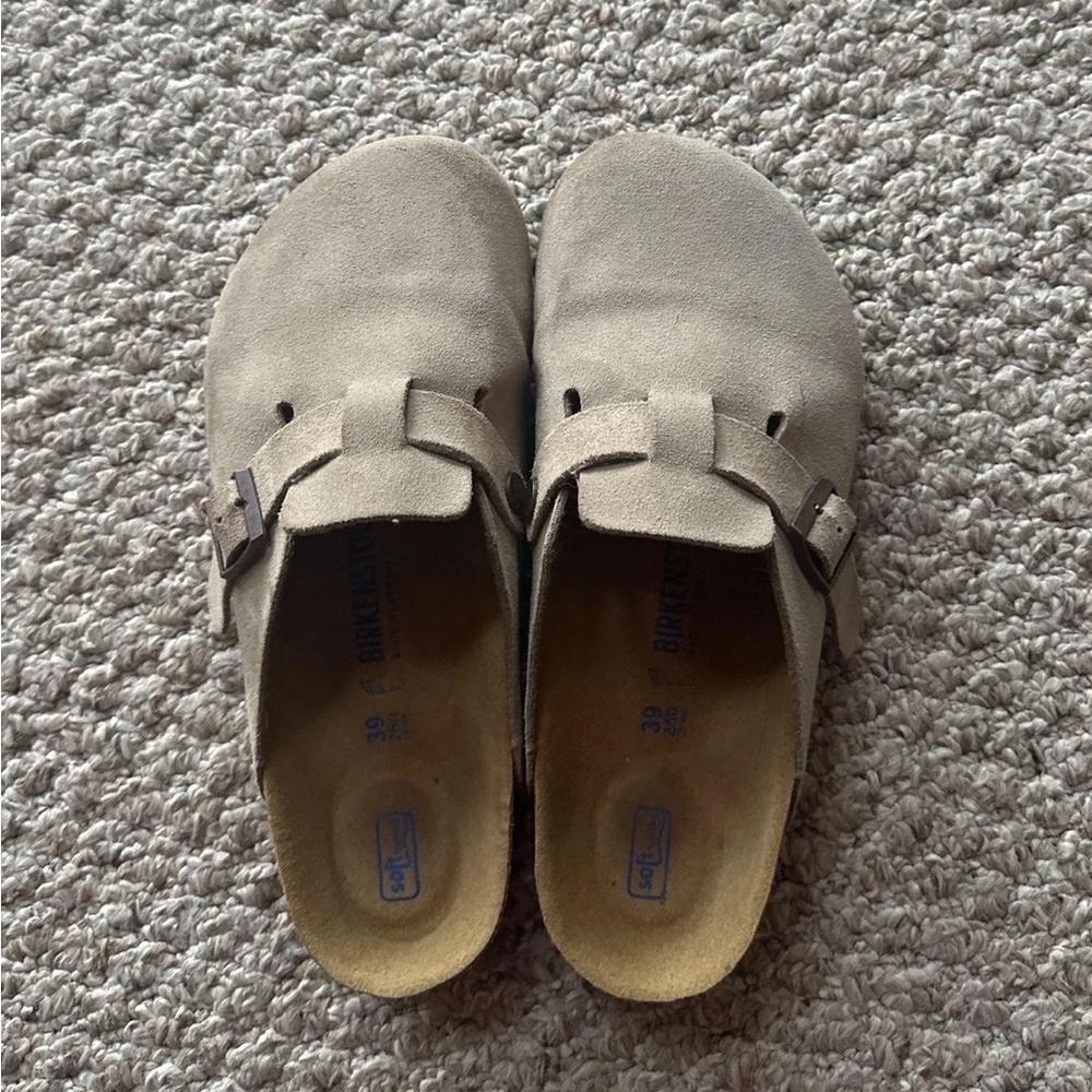Birkenstock Suede Clogs